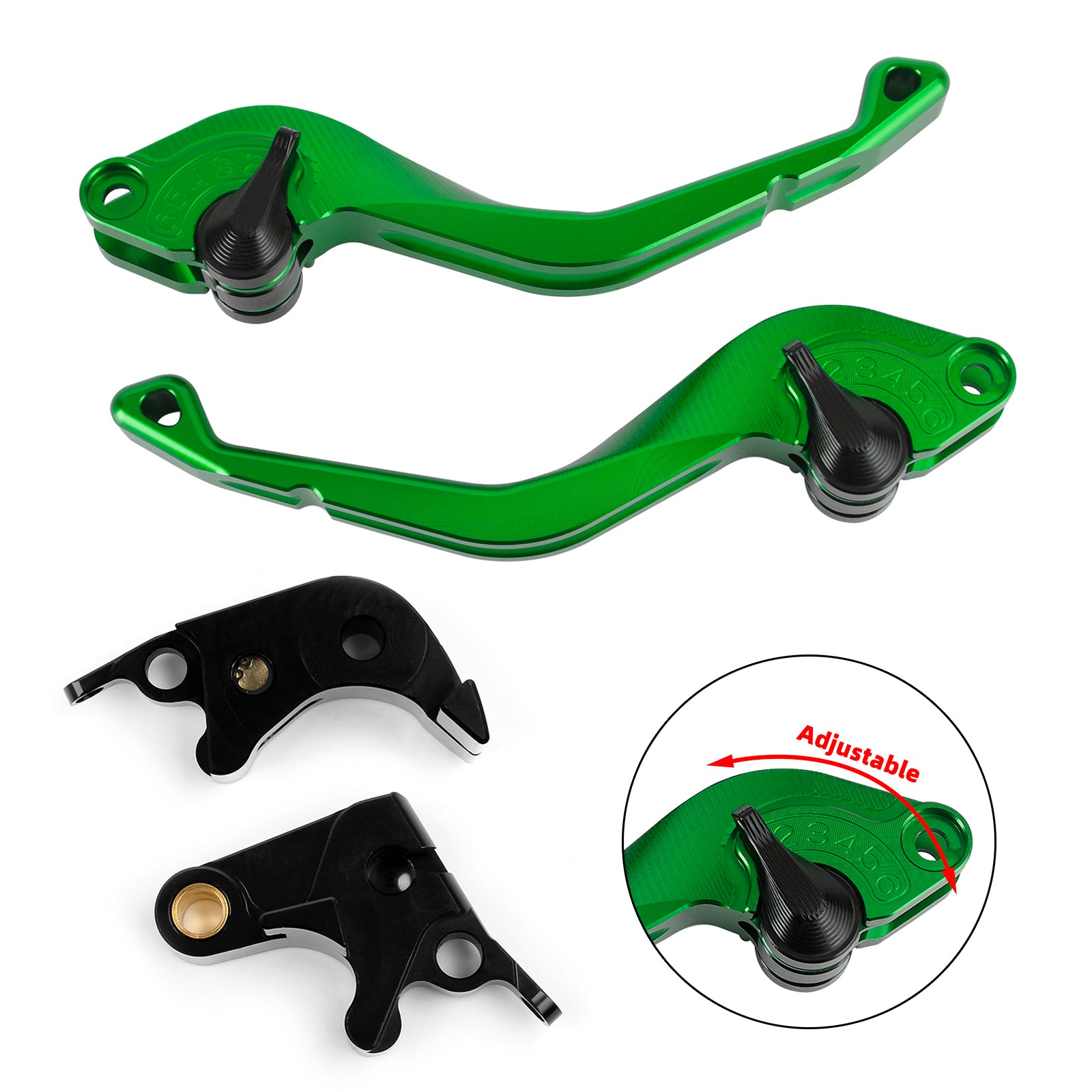 CNC Short Clutch Brake Lever fit for Suzuki GSXR600 750 06-10 GSXR1000 05-06