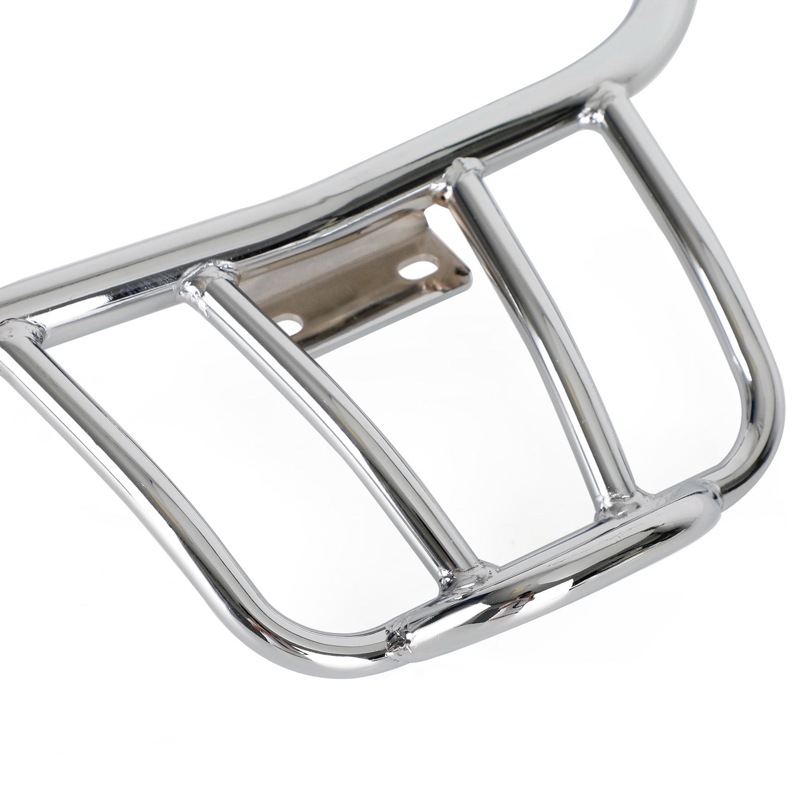 Sloped Rear Rack Carrier Pannier Chrome For Vespa GTS250 GTS300 GTV300 08-22