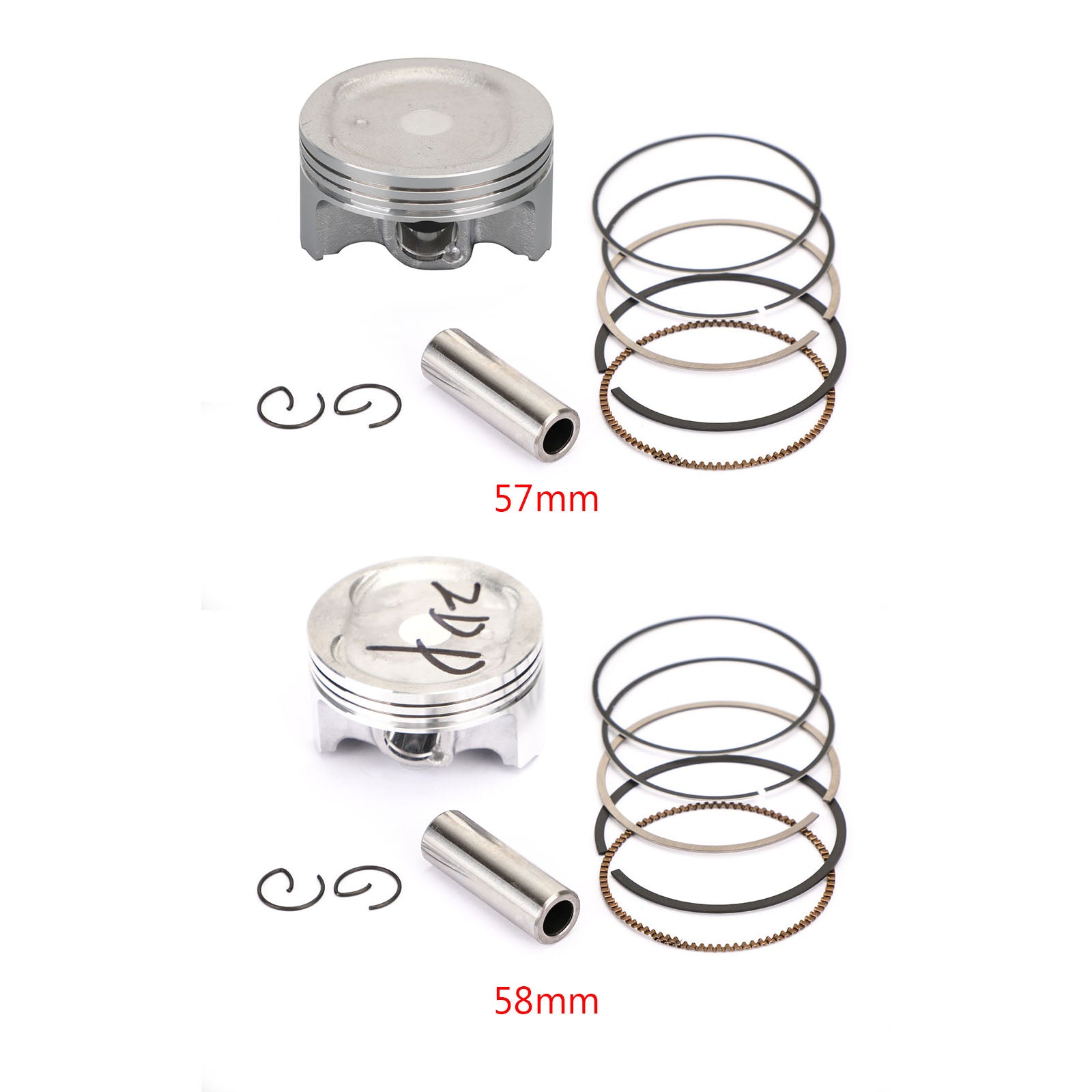 11-18 Yamaha YZF155K YZF R15 Piston Pin Ring Set