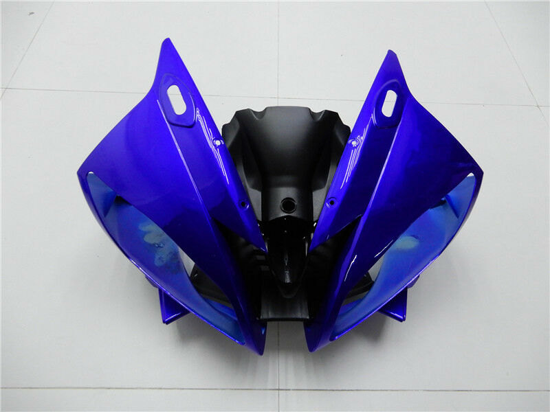 Amotopart 2006-2007 Yamaha YZF-R6 Kit de carénage bleu noir