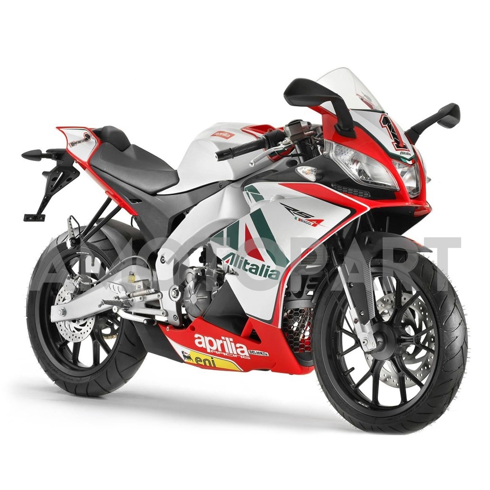 Amotopart 2000-2005 Aprilia RS125 Green&Red Fairing Kit