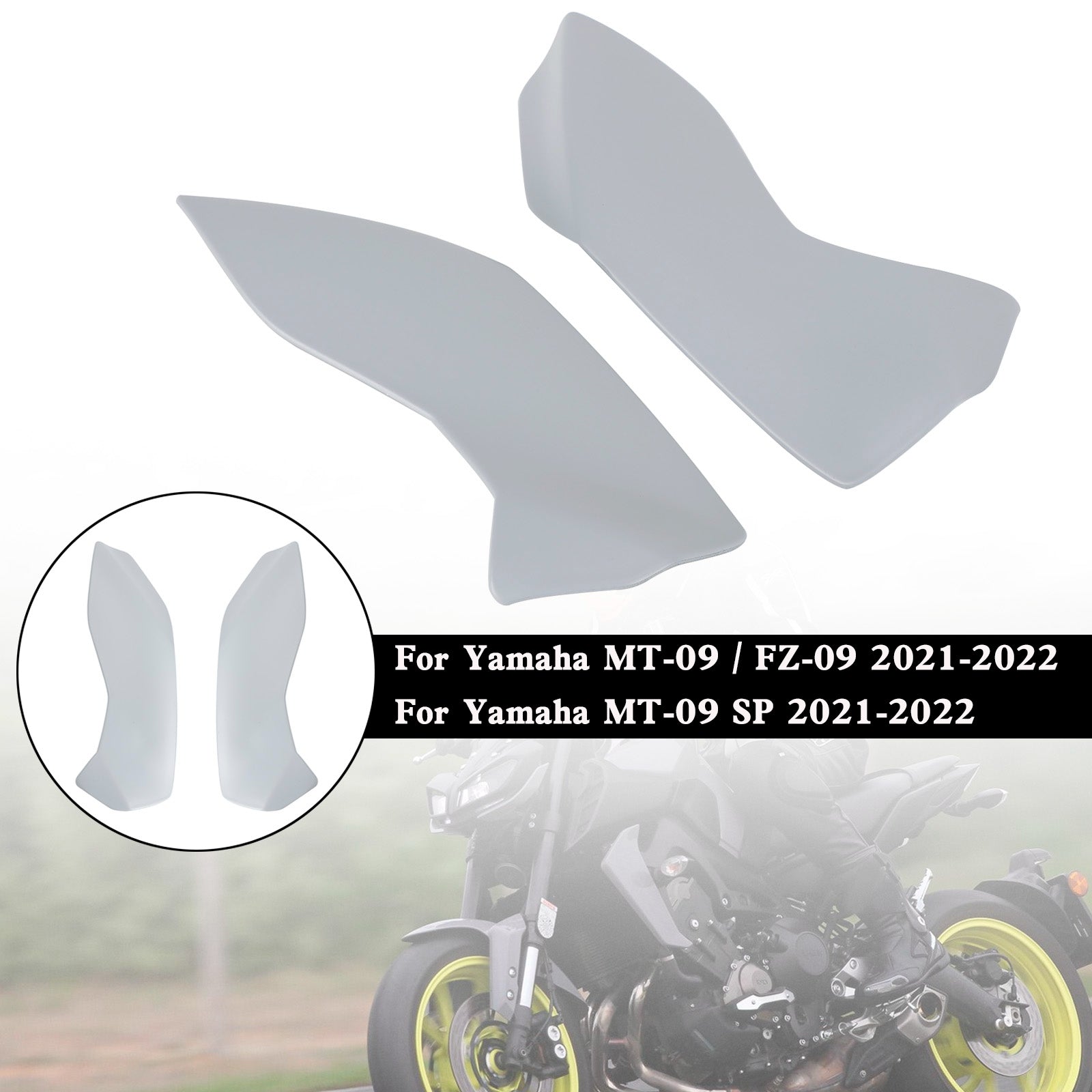 Seitenverkleidung der Scheinwerferverkleidung für Yamaha MT-09 FZ09 MT-09 SP 2021-2022