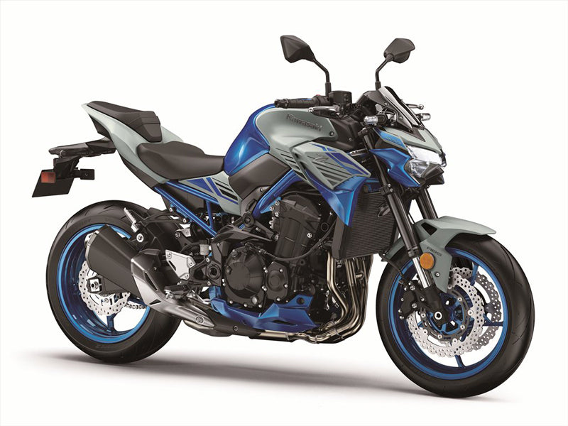 Amotopart 2020–2021 Kawasaki Z900 Blaues Verkleidungsset