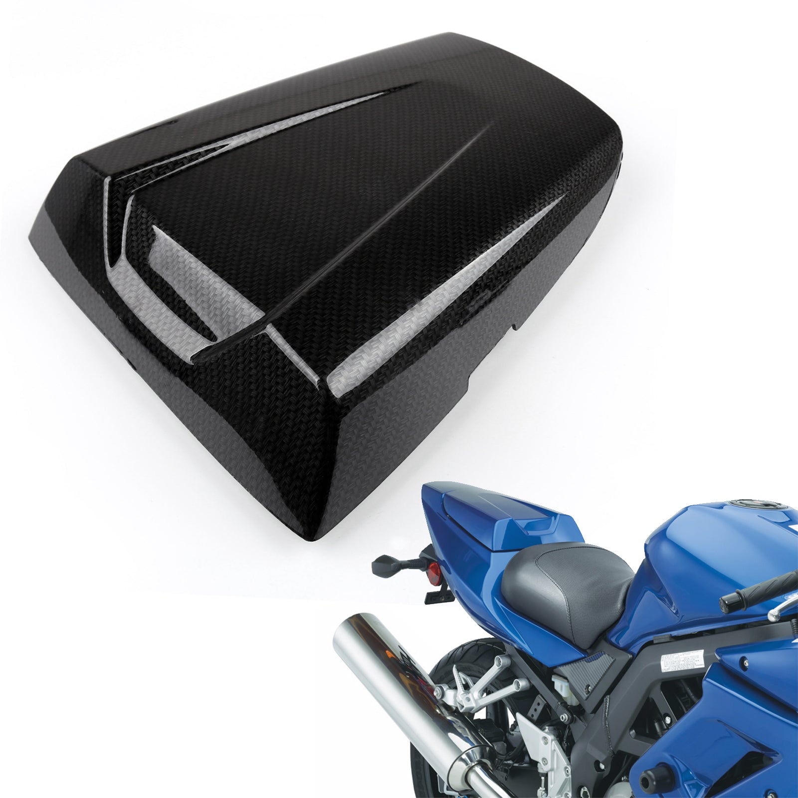 03-13 Suzuki SV650 SV1000 Capot de couverture de siège passager arrière