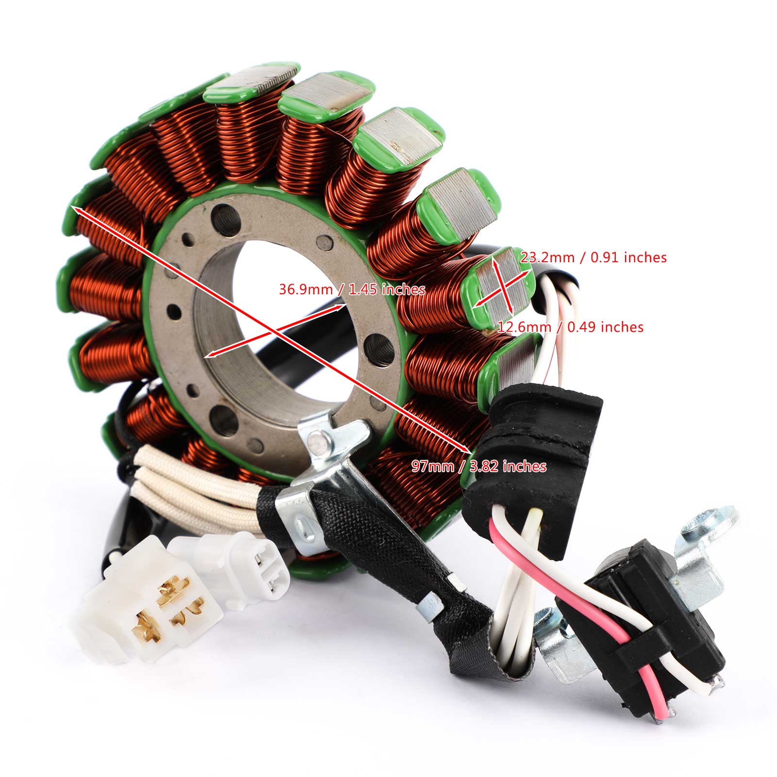 Generator-Stator passend für Yamaha YZF R125 YZF-R 125 2008–2013 5D7-H1410-00-00 über Fedex