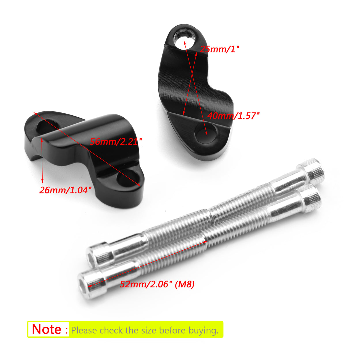 Extensiones elevadoras de manillar negras de 1" para Sportster XL1200X Forty Eight 48 10-18