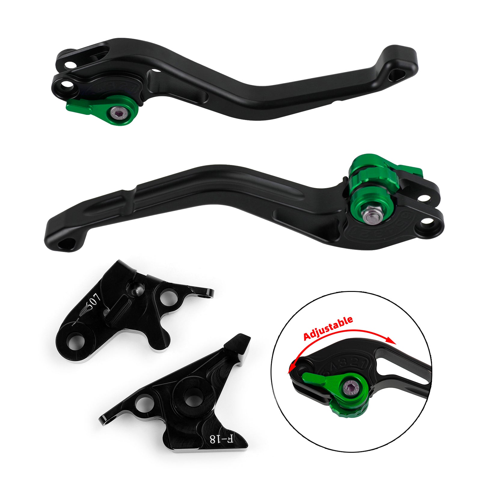 Nueva palanca de freno de embrague corta compatible con Honda CBR600F CB600F Hornet CBF600/SA