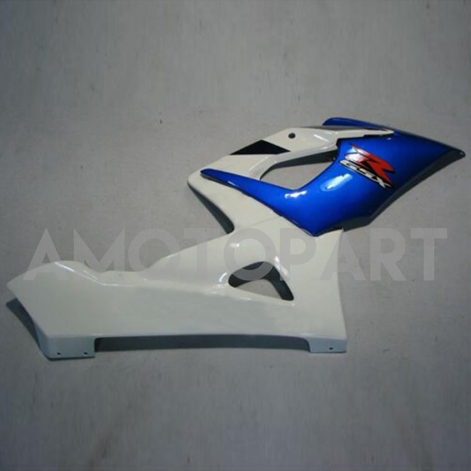 Amotopart 2005-2006 Suzuki GSXR 1000 Blue&White Fairing Kit