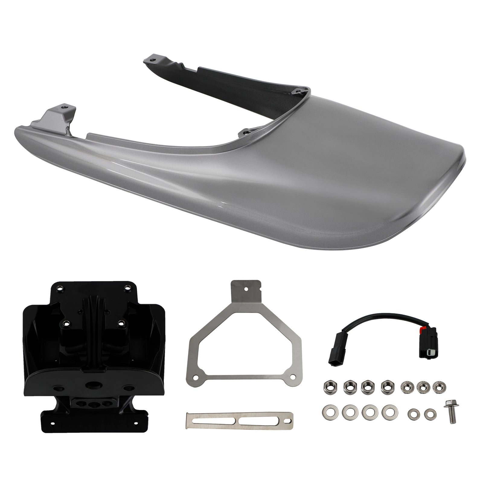 Tail Cowl Fairing+License Plate Bracket fit for Kawasaki Z900RS 2018-2022 Generic