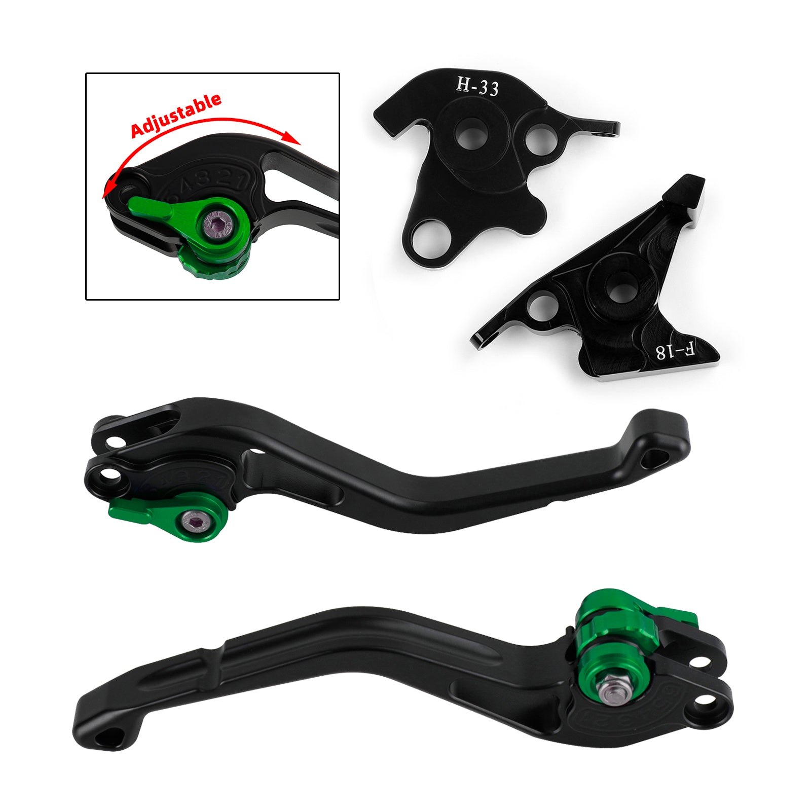 Nouveau levier de frein d'embrayage court adapté pour Honda CBF1000/A VFR1200/F CB1100/GIO