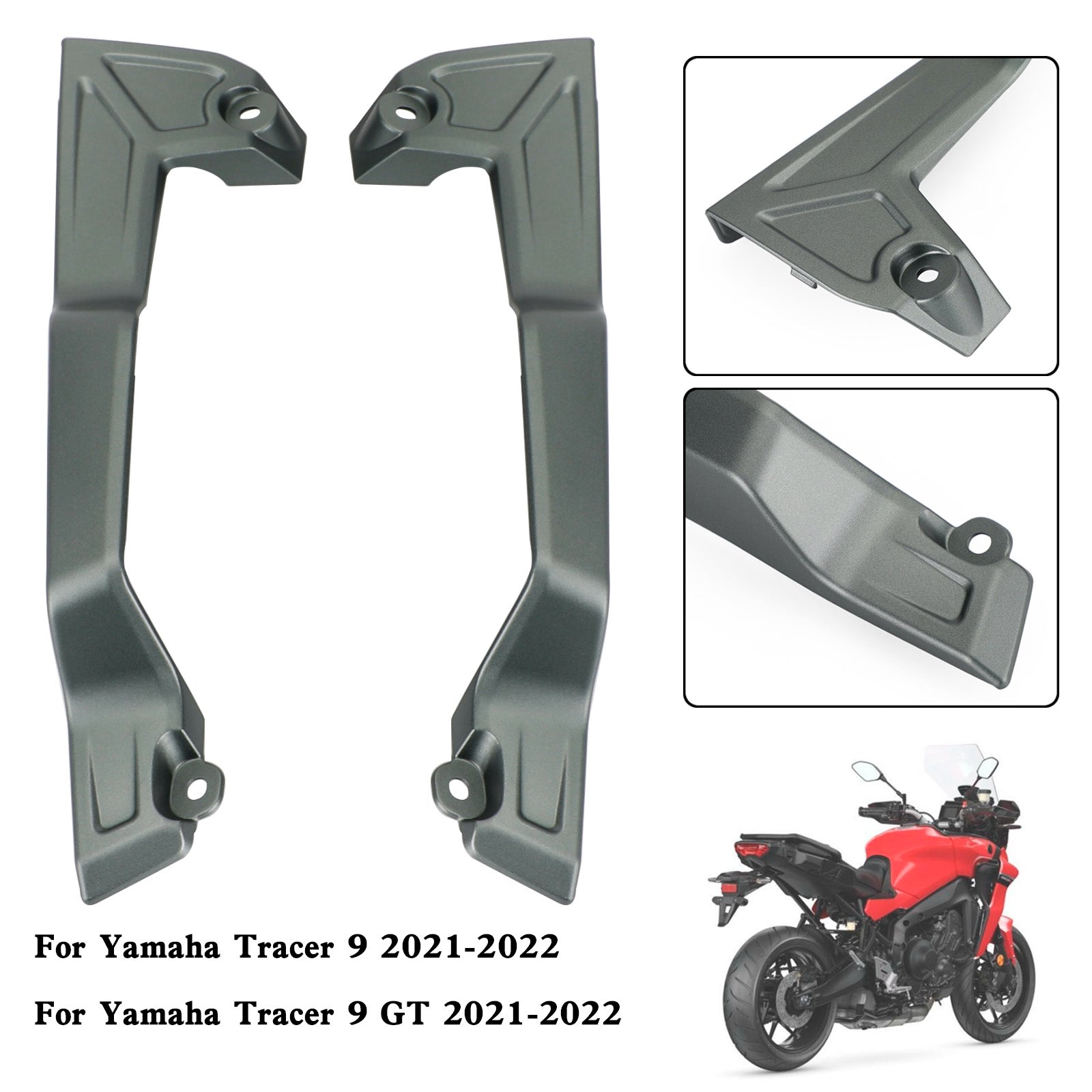 Rear Tail Seat Side Fairing Covers For Yamaha Tracer 9 GT 2021-2022