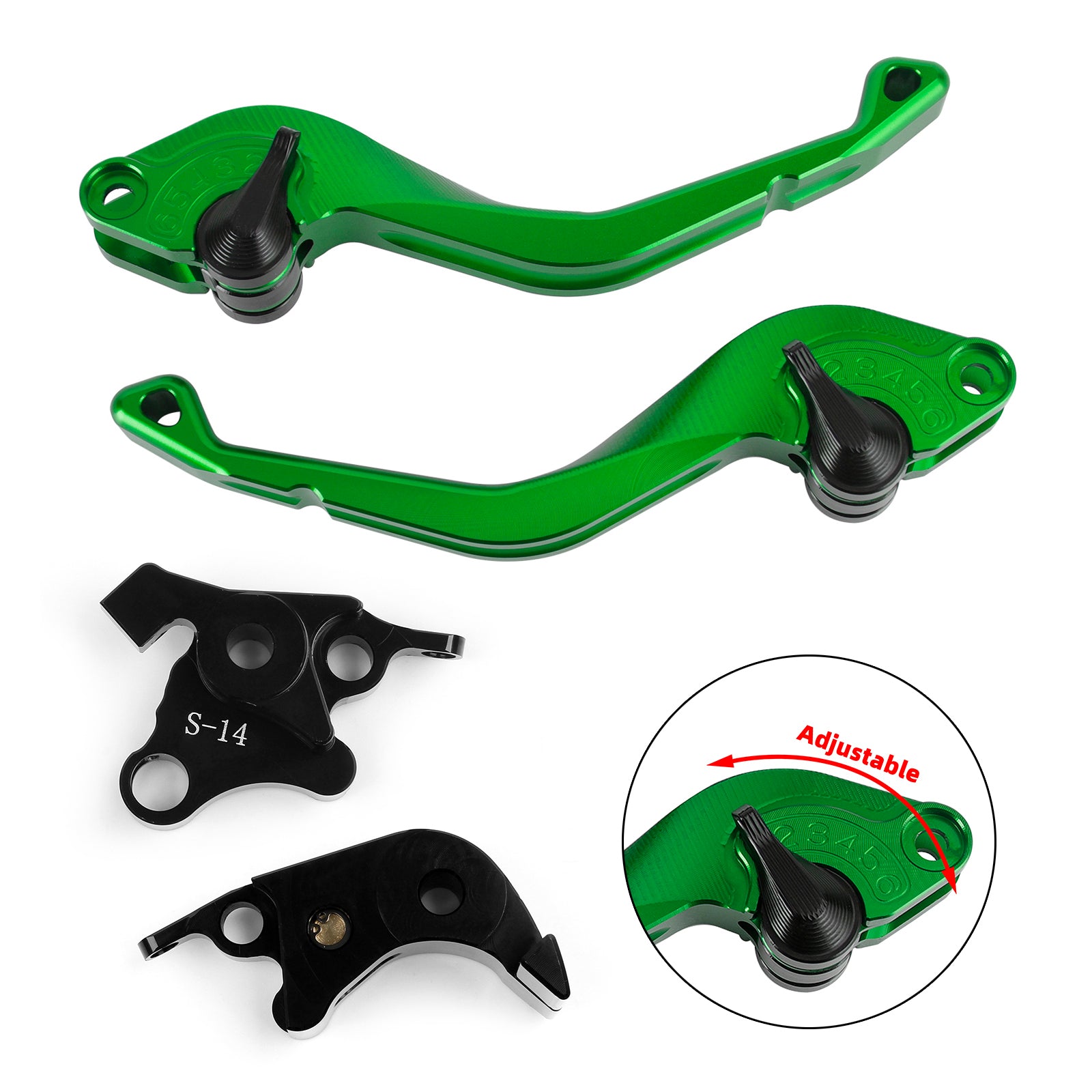 CNC Short Clutch Brake Lever fit for Suzuki GSXR1000 2007-2008