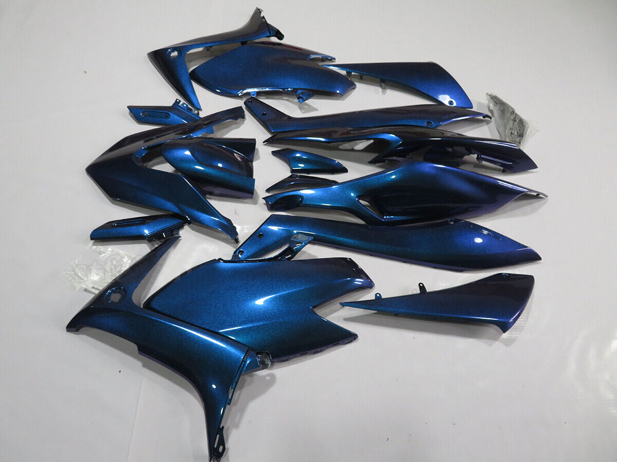 Amotopart 2019-2021 Yamaha TMAX560 Fairing Pearl Dark Blue Kit