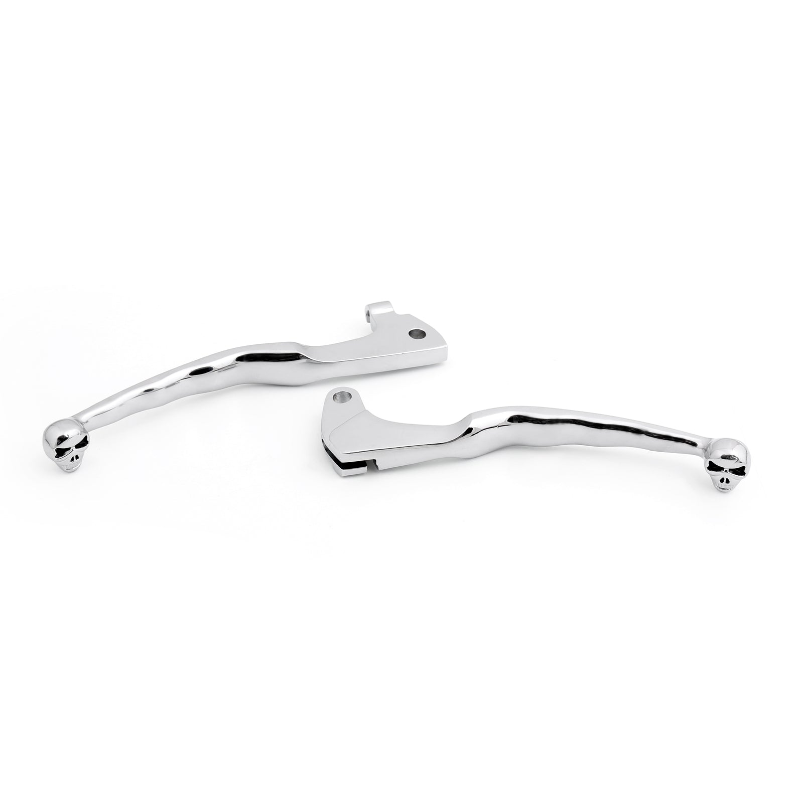 Leviers de frein et d'embrayage pour Yamaha XV 250 535 700 750 1000 1100 Chrome générique