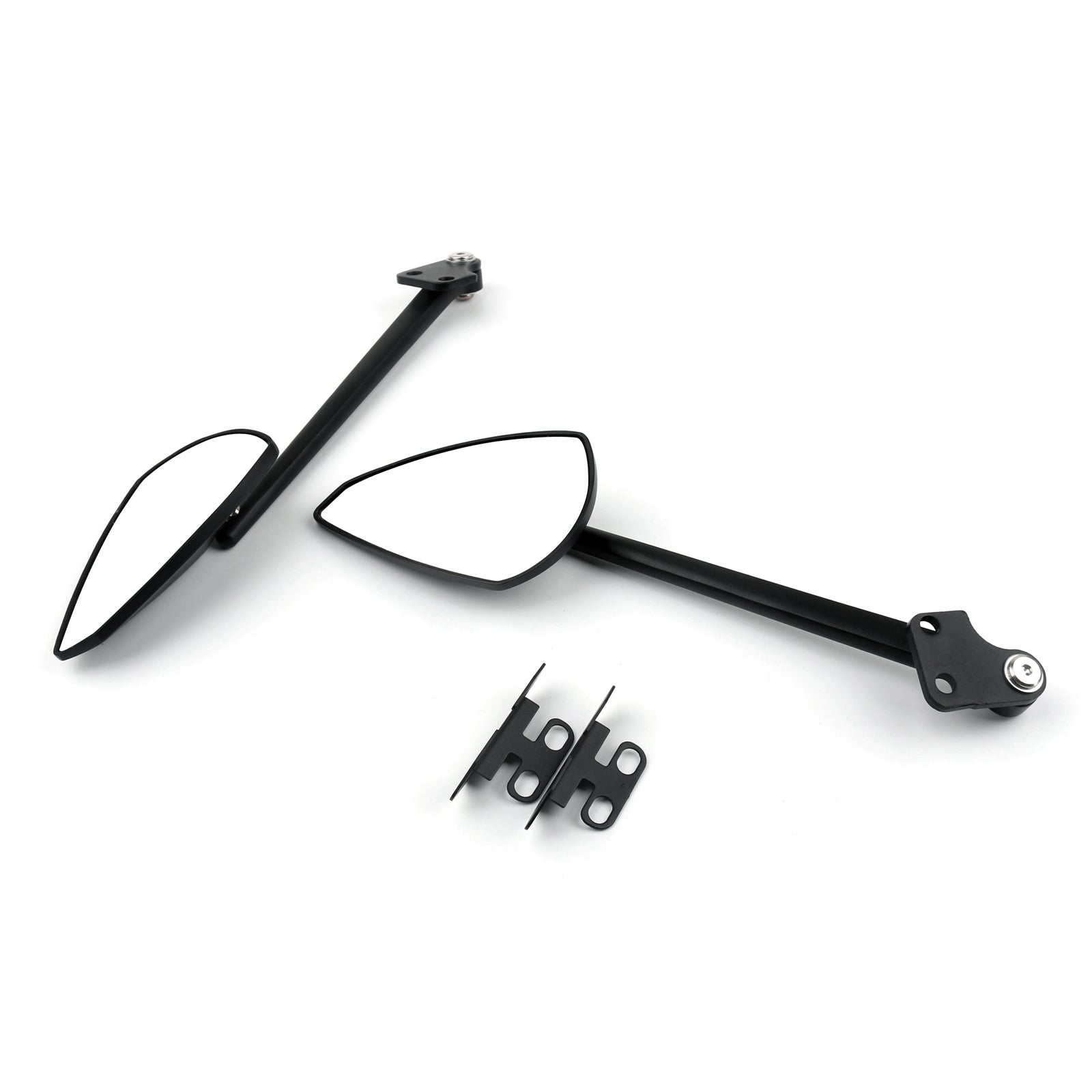 Espejos retrovisores para Yamaha TMAX T-MAX 530 2012-2013 Negro Genérico