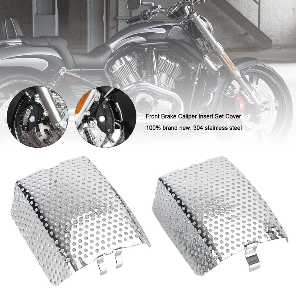 Touring V-Rod Street Glide 42054-05 Generisches Vorderrad-Bremssattel-Einsatz-Abdeckung