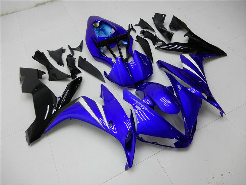 Amotopart 2004-2006 Yamaha YZF R1 Kit de carénage bleu brillant