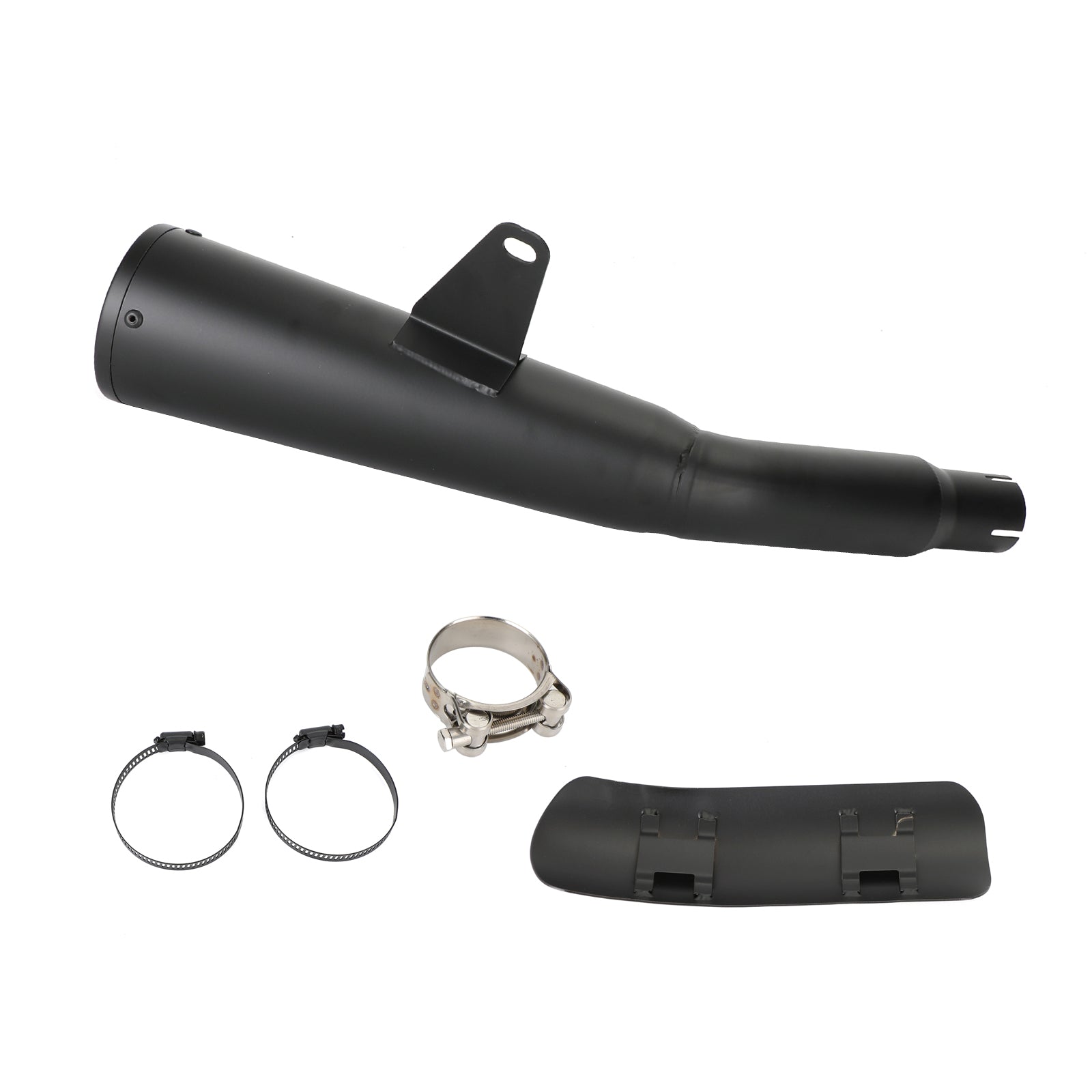 Tubo Di Scarico Slip On Nero Adatto Per Honda Rebel Cm 1100 Cmx 1100 2021 Generico