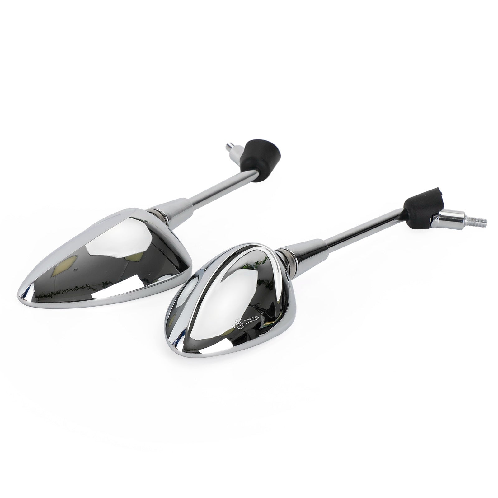 Mirror PAIR Chrome For Vespa GTS HPE, Sprint, Primavera, 50, 125, 150, Elettrica