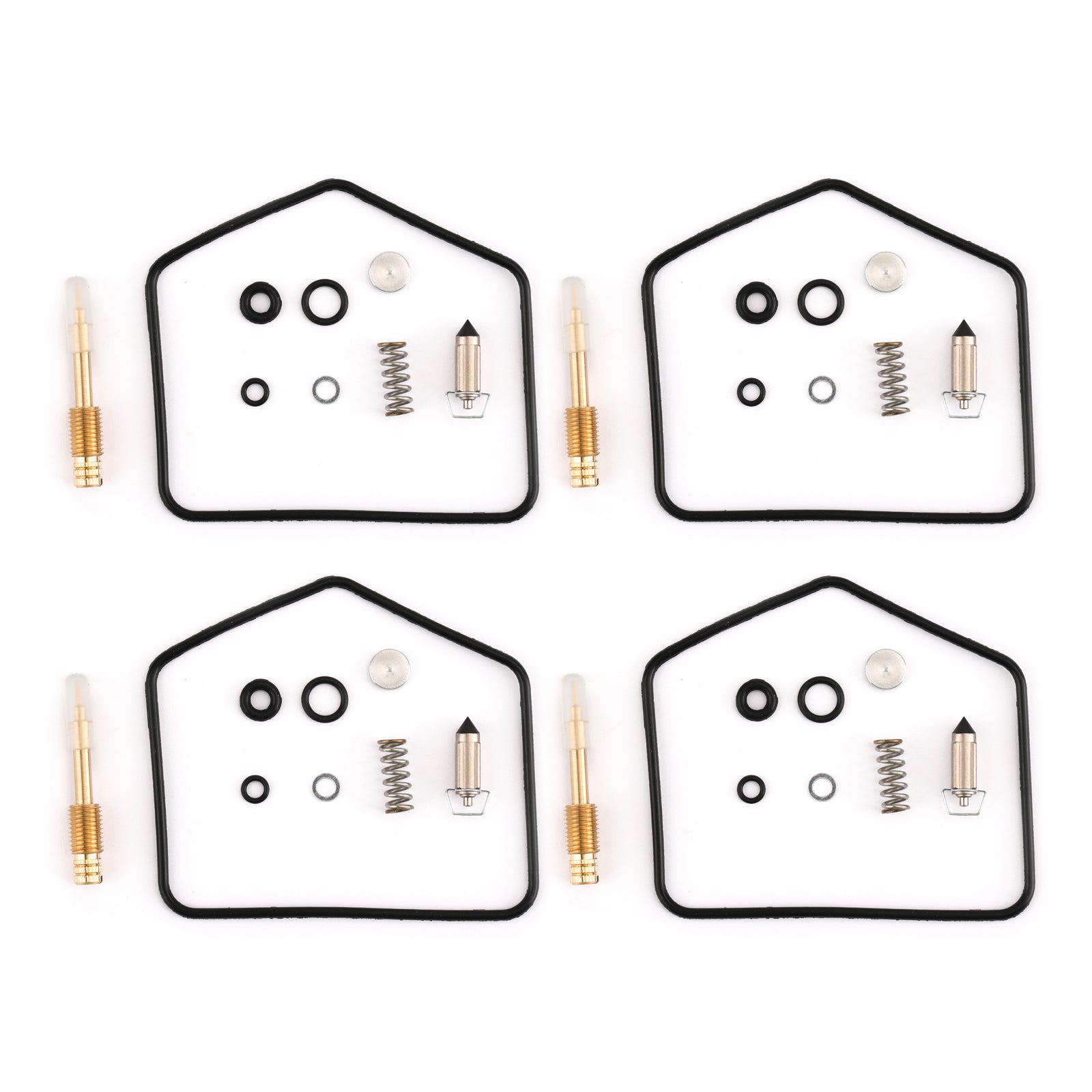 4x Carburetor Repair Rebuild Kit for Kawasaki 80-83 KZ750 E N LTD ZN70