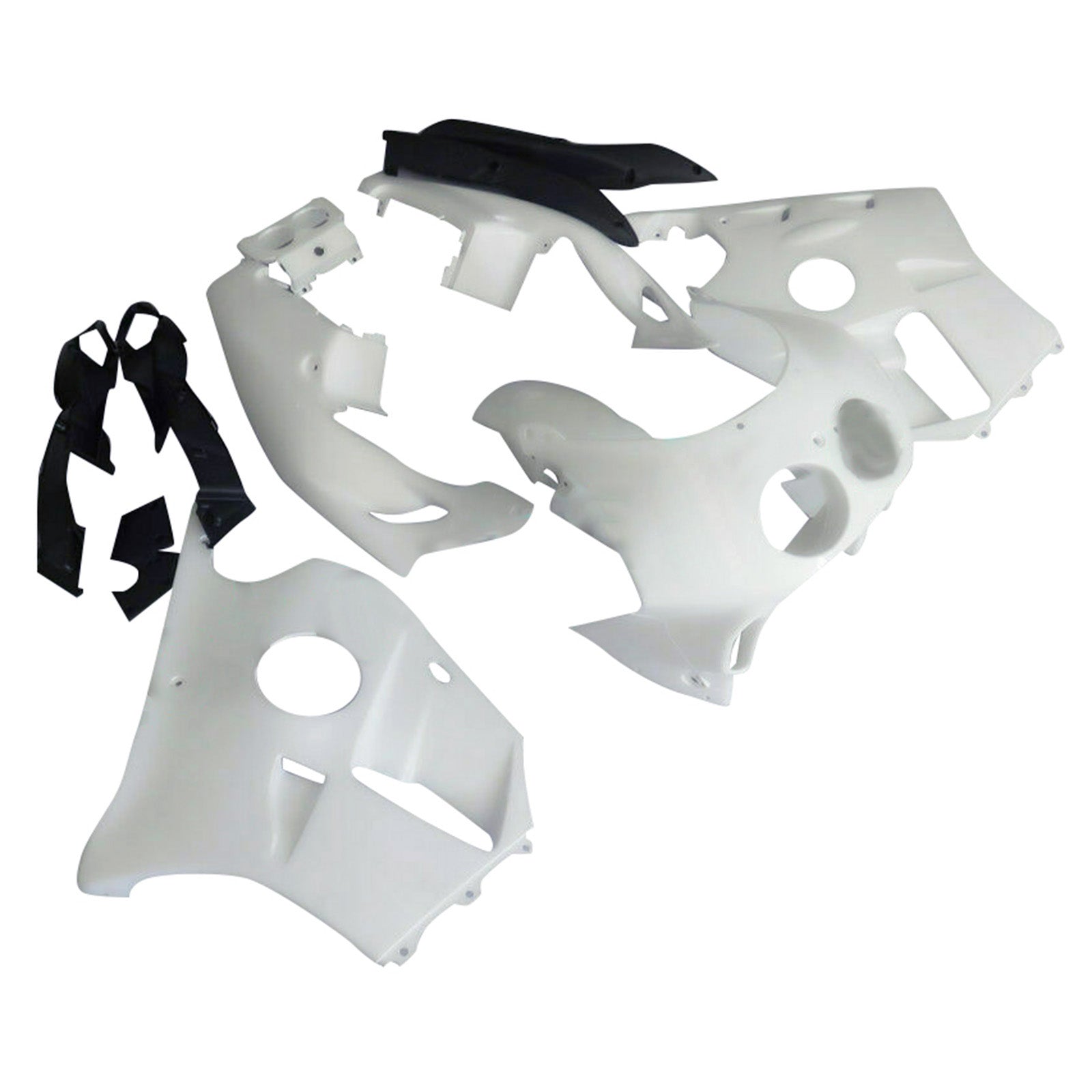 Amotopart Honda CBR250RR MC22 1990–1998 unlackiertes Verkleidungsset