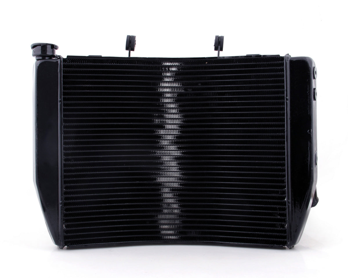 Dispositivo di raffreddamento della protezione della griglia del radiatore per Kawasaki ZX6R ZX 6R 2007-2008 Nero