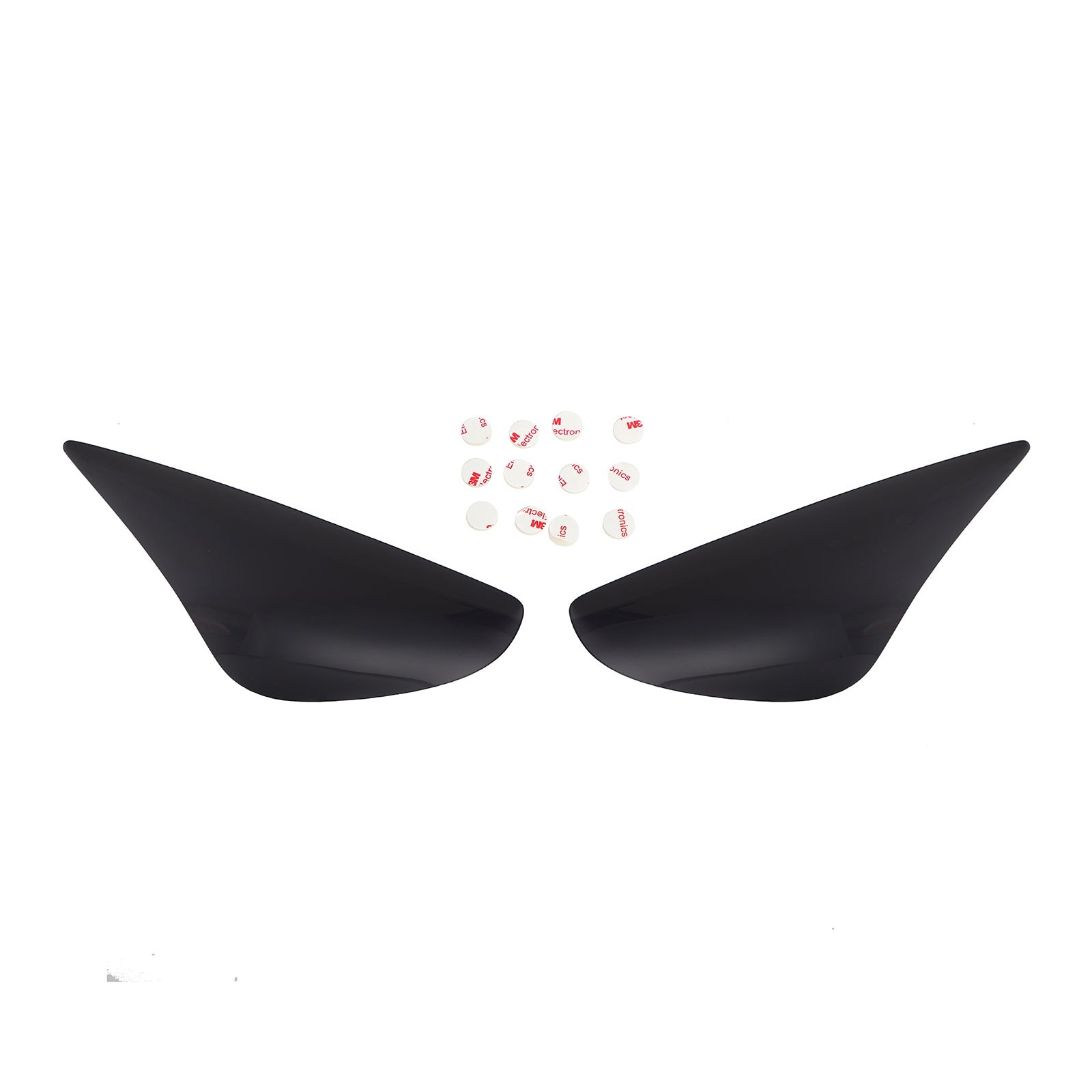 Front Headlight Lens Protection Cover Fits For Kawasaki Zx-6R Zx 6R 636 Black Generic