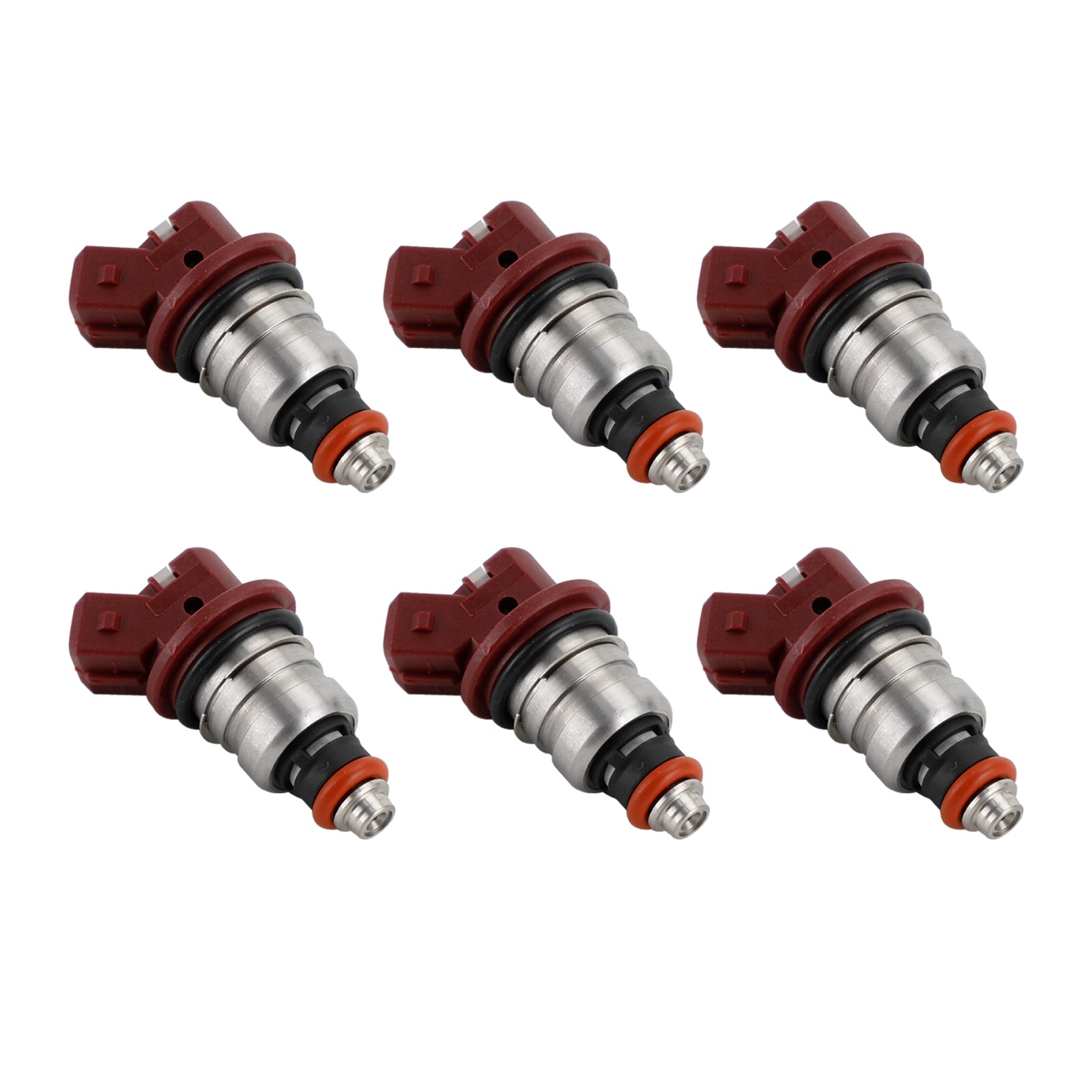 6PCS Mercury Outboard Mariner Fuel Injectors 75-90-115-200-225 / 37001 / 804528