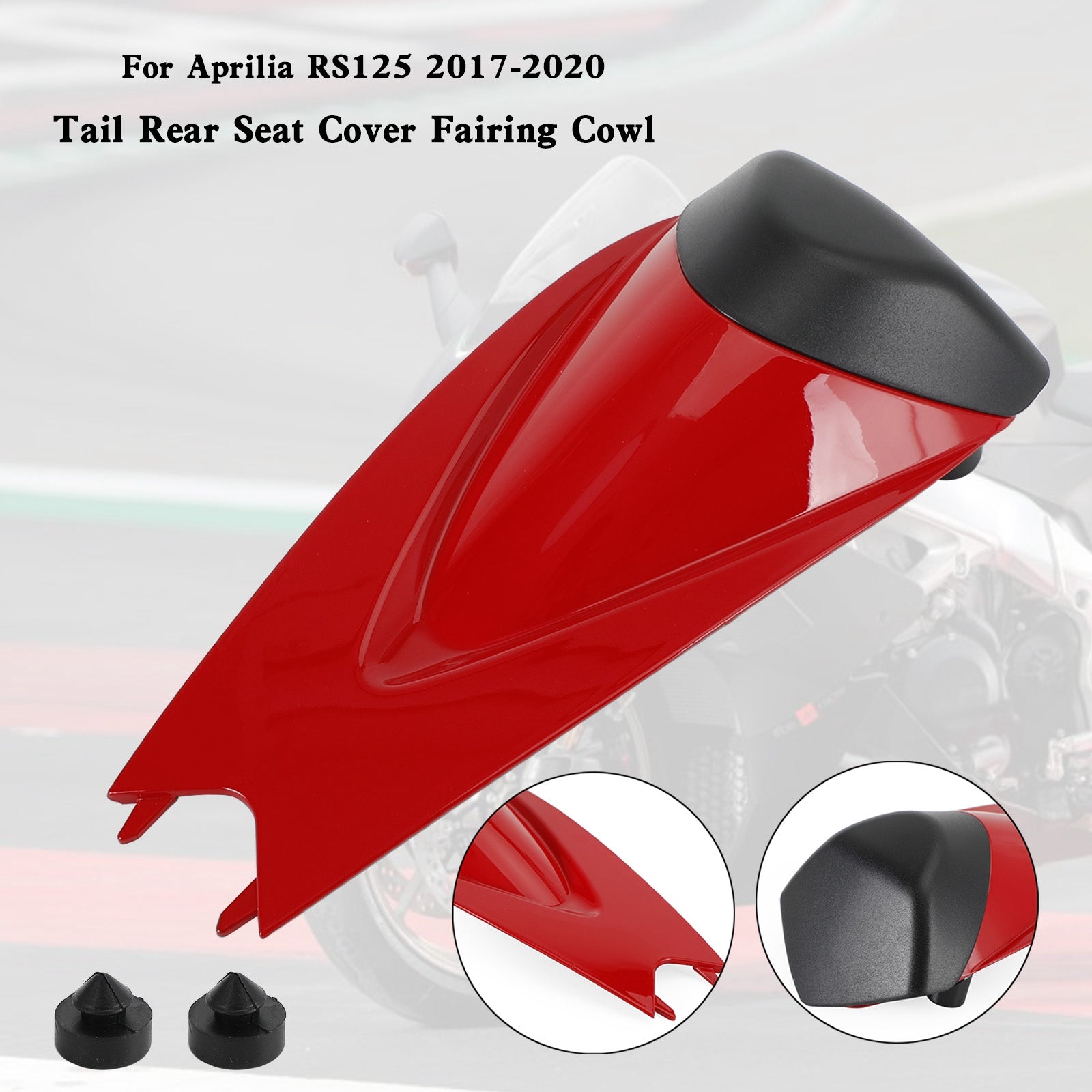 Rücksitzbezug-Verkleidungsverkleidung für Aprilia RS125 RS4 RSV4 1000 2009-2022