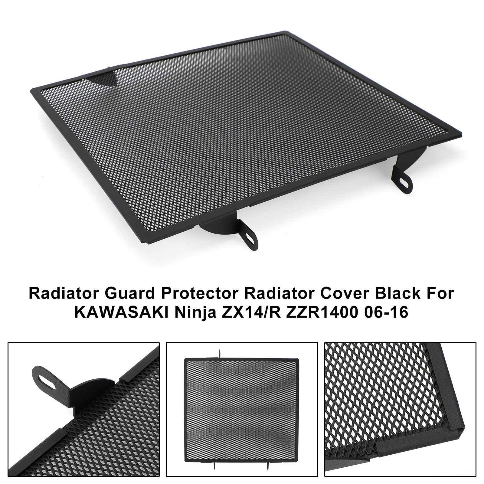 Radiator Guard Protector Radiator Cover For Kawasaki Ninja Zx14/R Zzr1