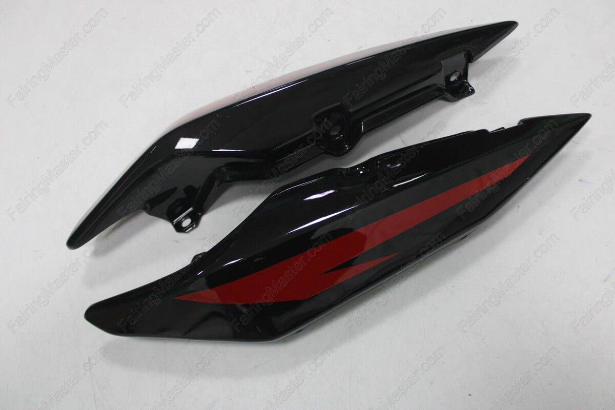 Amotopart 2009–2015 Yamaha FZ6R Schwarz-Rot-Verkleidungsset