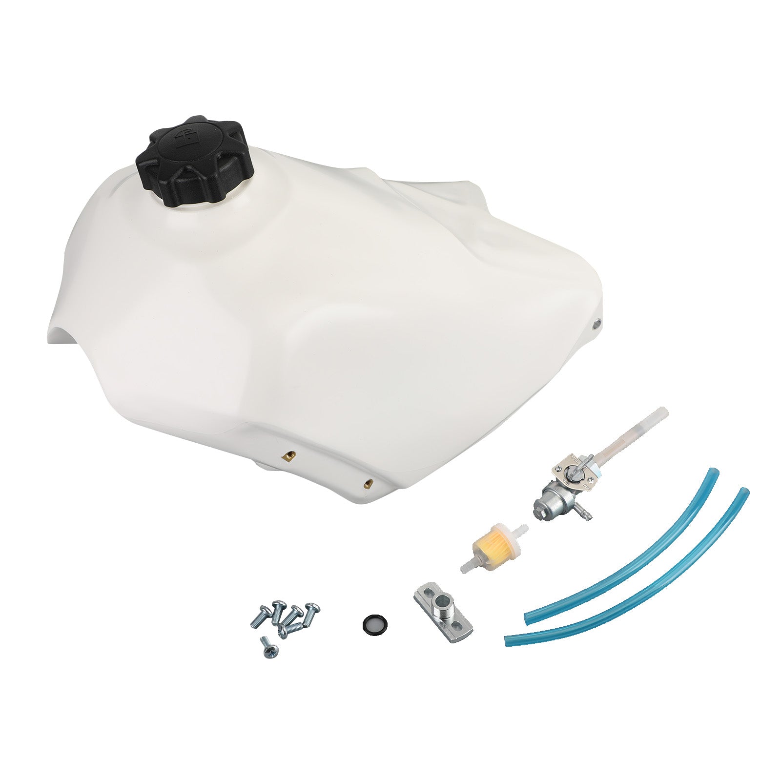 Kraftstofftank-Gasdeckel-Benzinhahn-Kit, passend für Honda ATC350X ATC 350X 1985–1986