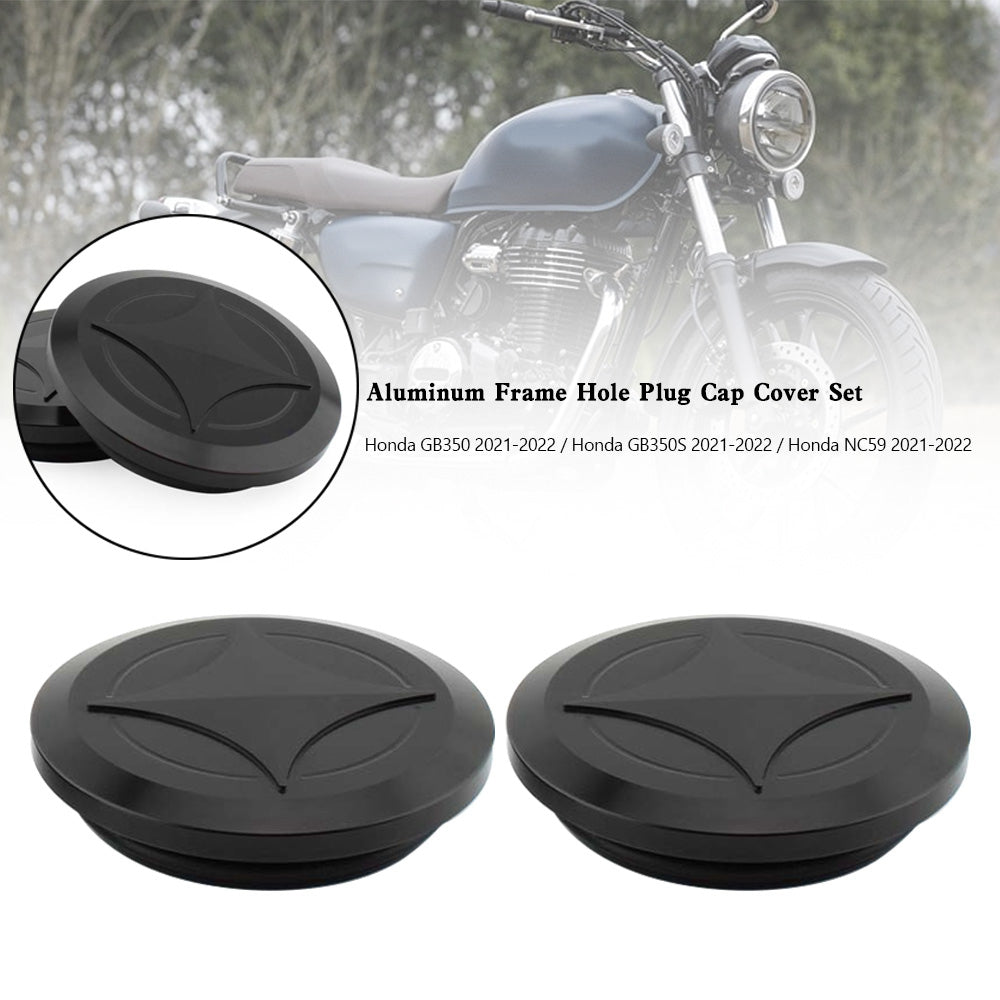 Aluminum Frame Hole Plug Cap Cover Set For Honda GB350 NC59 CB350 21-22 Generic