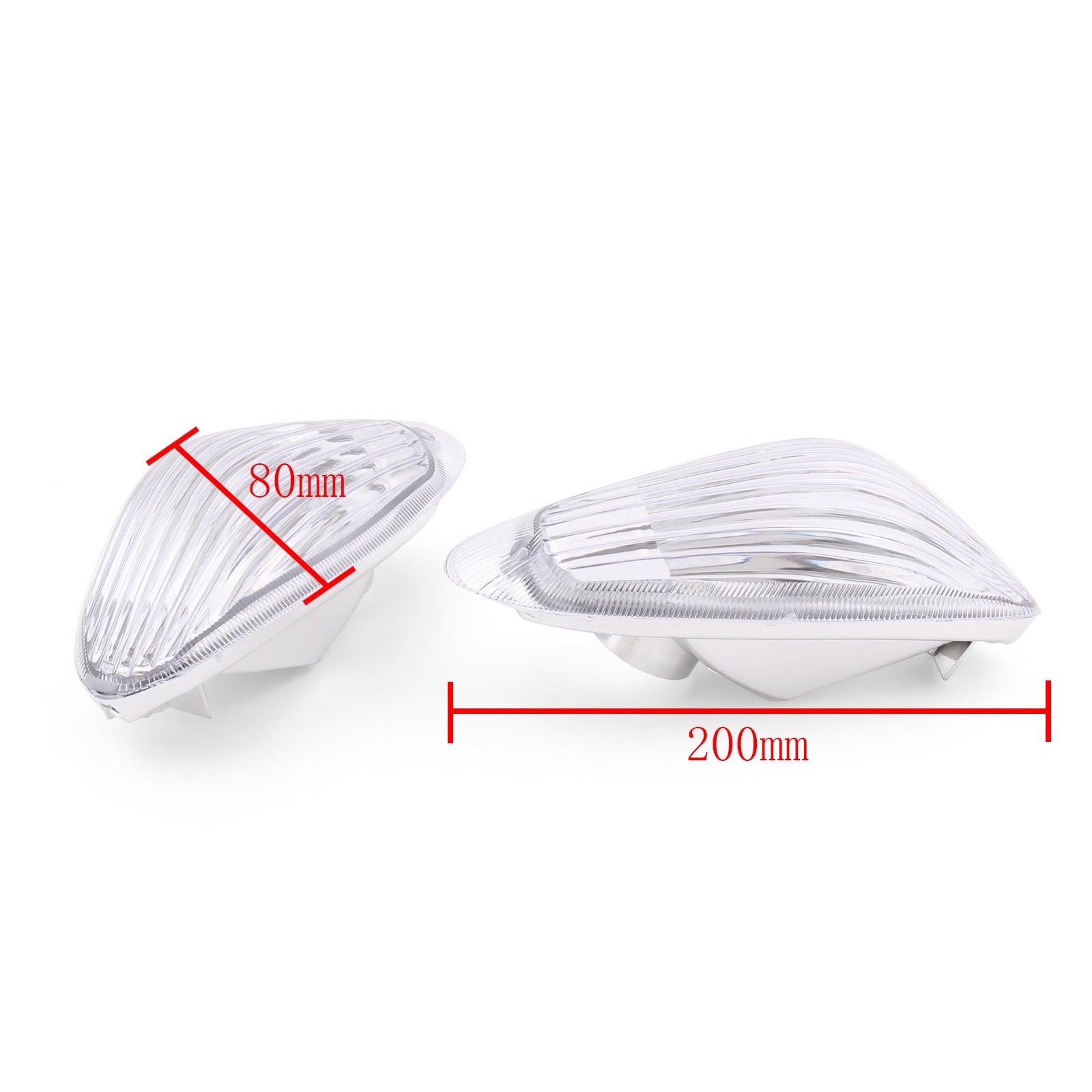 Front Turn Signals Light Lenses For SUZUKI Katana 97-07 (GSXF) without Bulbs