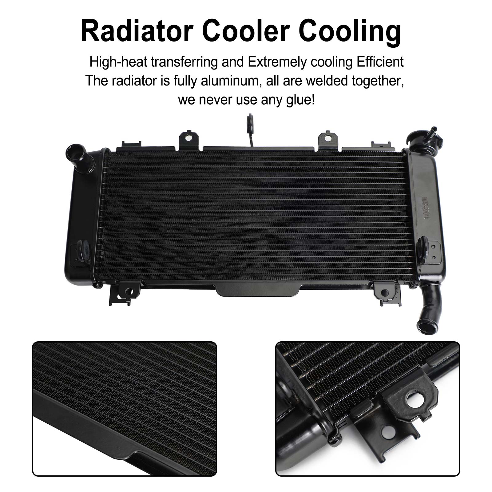 Refroidisseur de radiateur Kawasaki Ninja 650 Z650 ER650 2017 – 2021