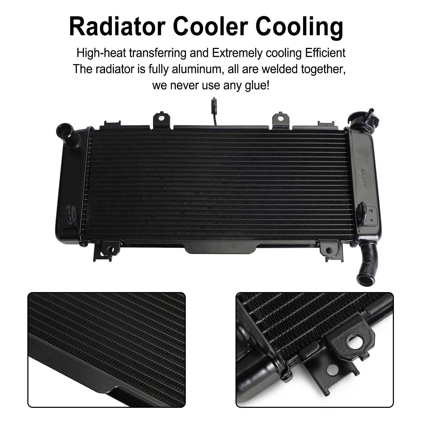 2017-2021 Kawasaki Ninja 650 Z650 ER650 Radiator Cooler Cooling