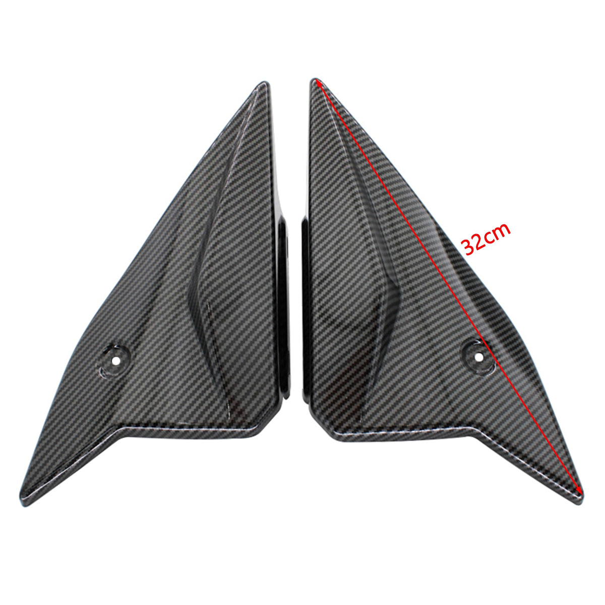 ABS Plastic Side Panels Cover Fairing Cowl For Yamaha MT-09 FZ09 2014-2022 Carbon Generic