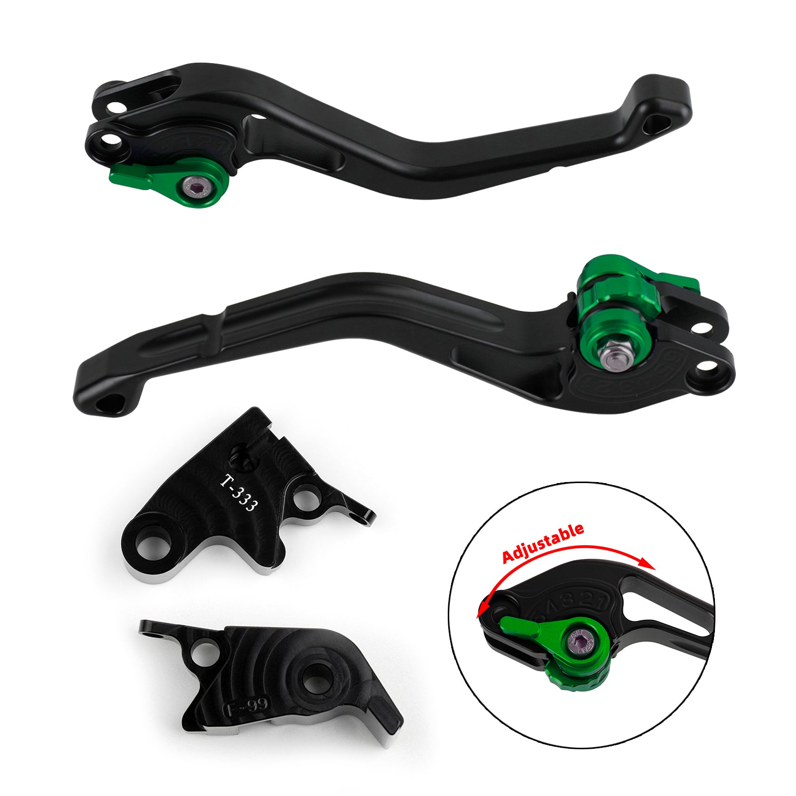 NEW Short Clutch Brake Lever fit for DAYTONA 675 R SPEED TRIPLE 1050