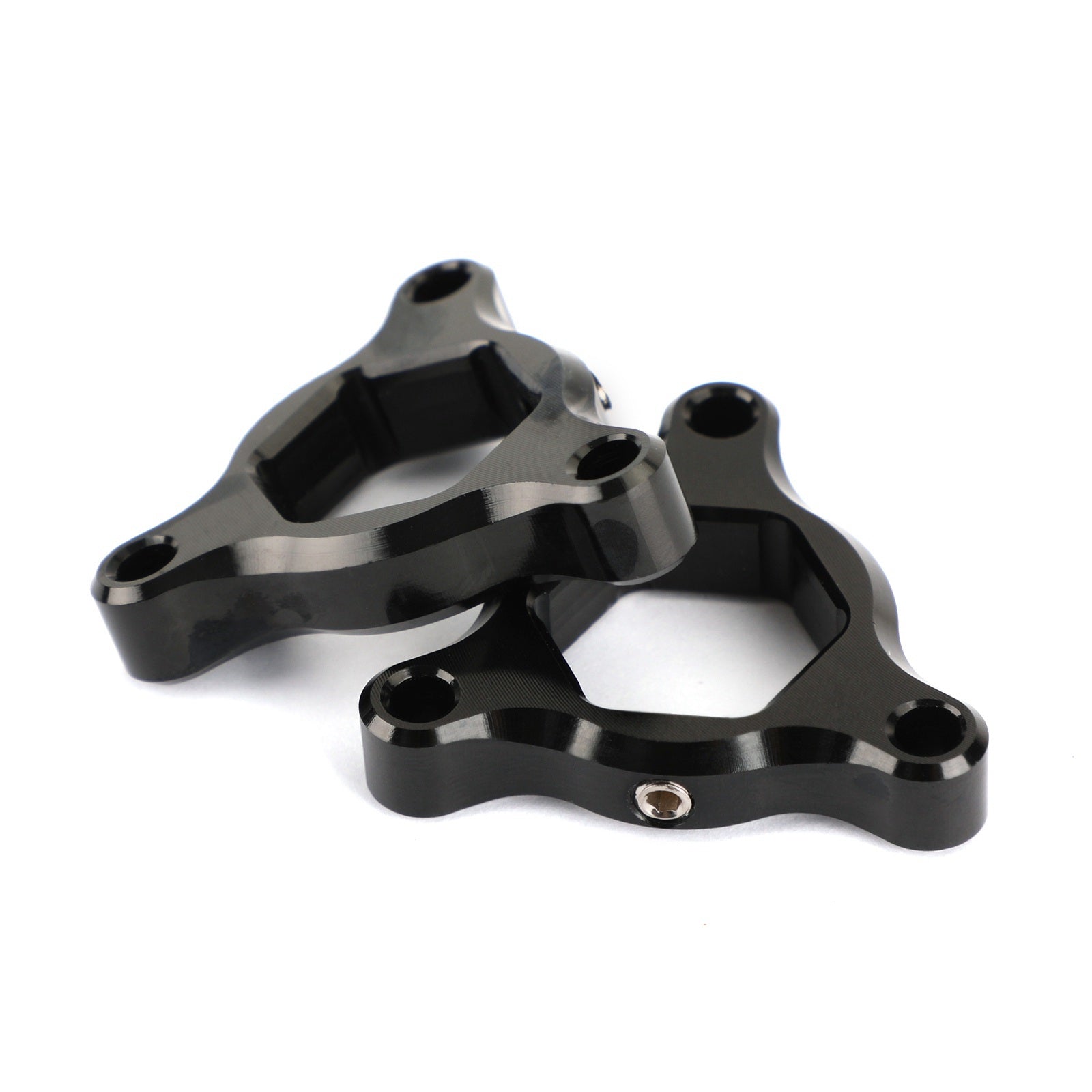 Aluminum Fork Preload Adjusters Fit For Triumph Daytona 675R 11-12 Yamaha YZF750 93-96 Suzuki TL1000S 97-01 Black