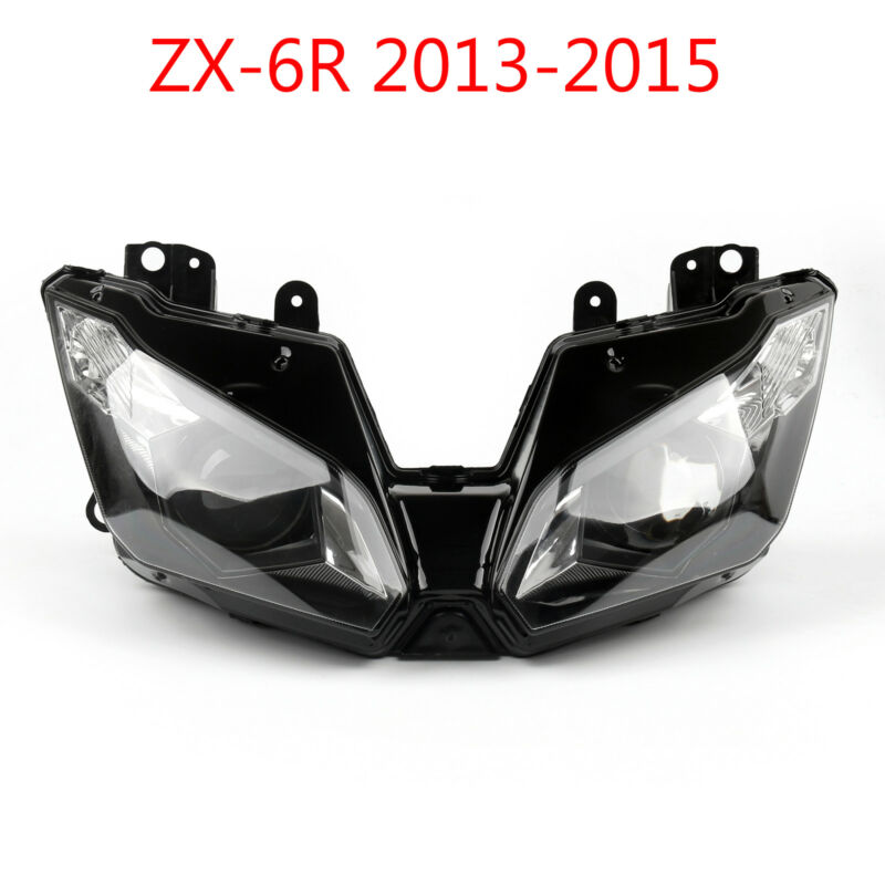 Scheinwerfer passend für Kawasaki ZX-6R 2013–2015, Ninja 300, 300R 2013–2014, Z800 2013–2014