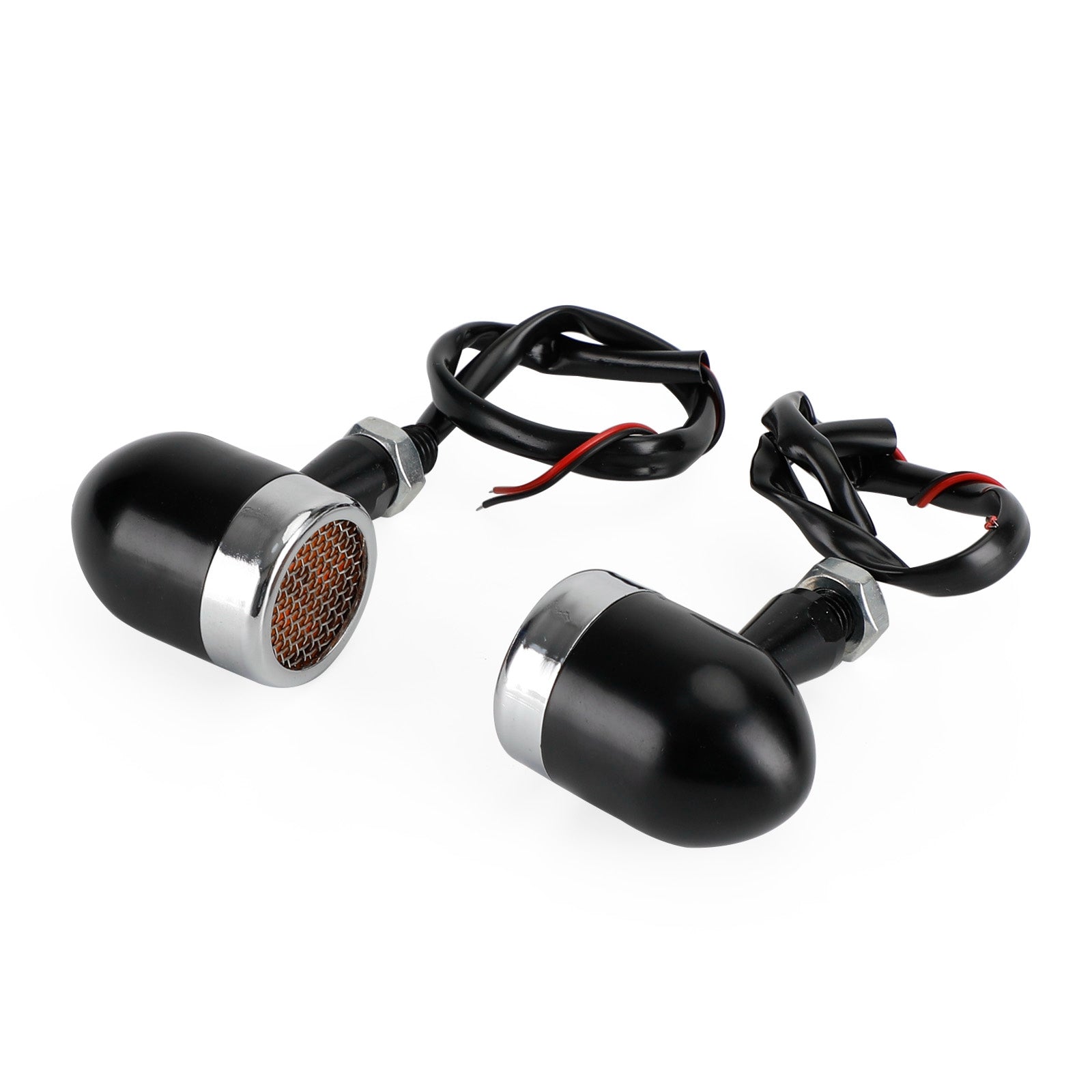 Universal 10MM Motorcycle LED Turn Signal Indicator Lamp Brake Light 12V M10