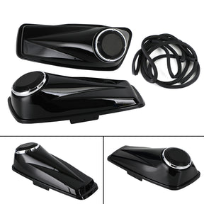 Sacoche TRIPLE 6.5" pouces couvercles de haut-parleur pour Harley Touring Glide 2014-2021 6.5'' générique