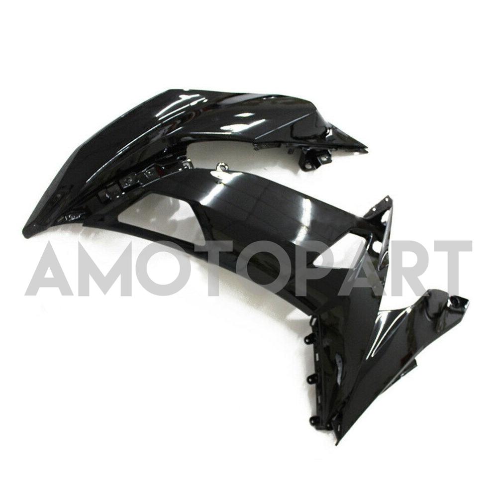 Amotopart Kawasaki Ninja 650 EX650 2017-2019 Carenado negro brillante