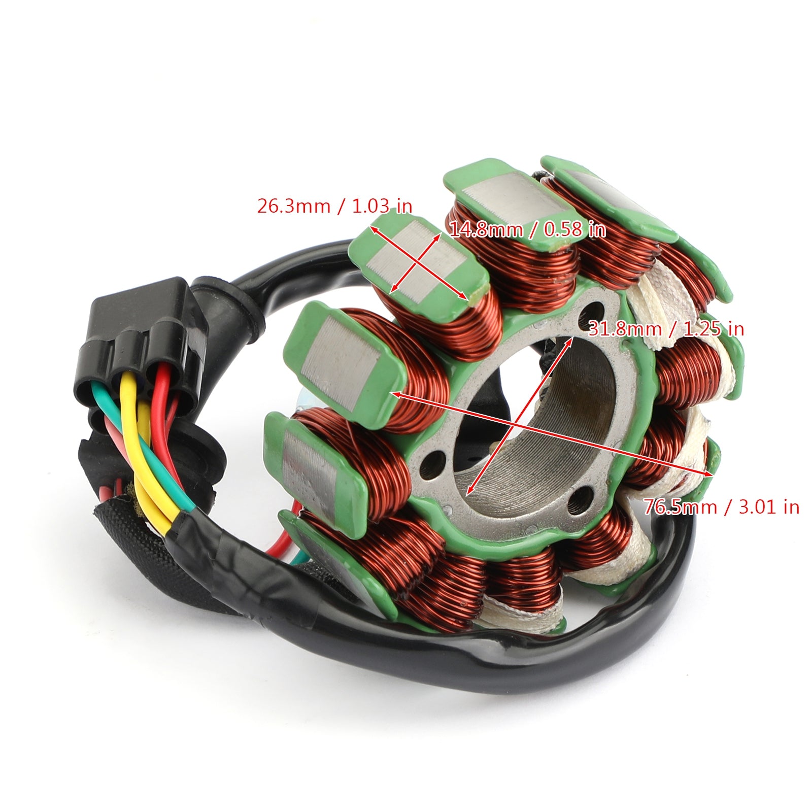 Alternator Magneto Stator for Suzuki RMZ450 32101-28H00 32101-28H10 32101-28H11