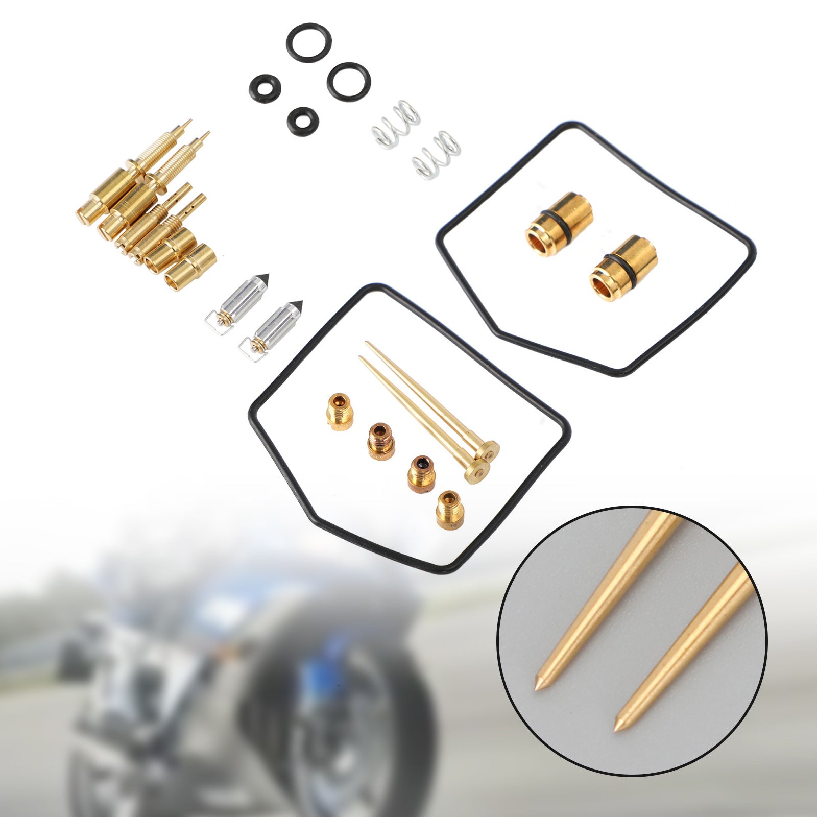 Kit di ricostruzione carburatore adatto per Honda CB360T 1975-76 CB360K 1974 CJ360T 1976-77 Generico