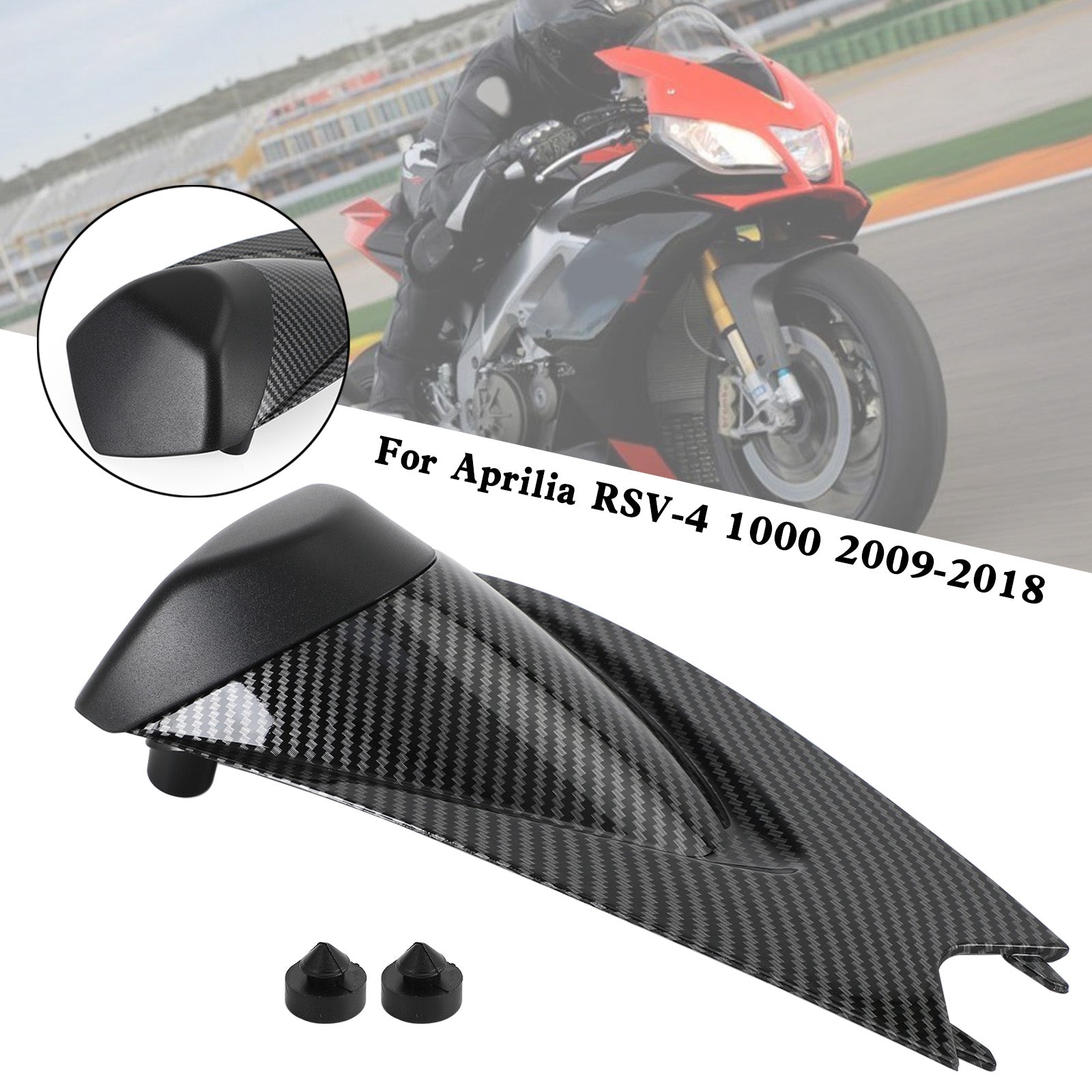 Rücksitzbezug-Verkleidungsverkleidung für Aprilia RS125 RS4 RSV4 1000 2009-2022