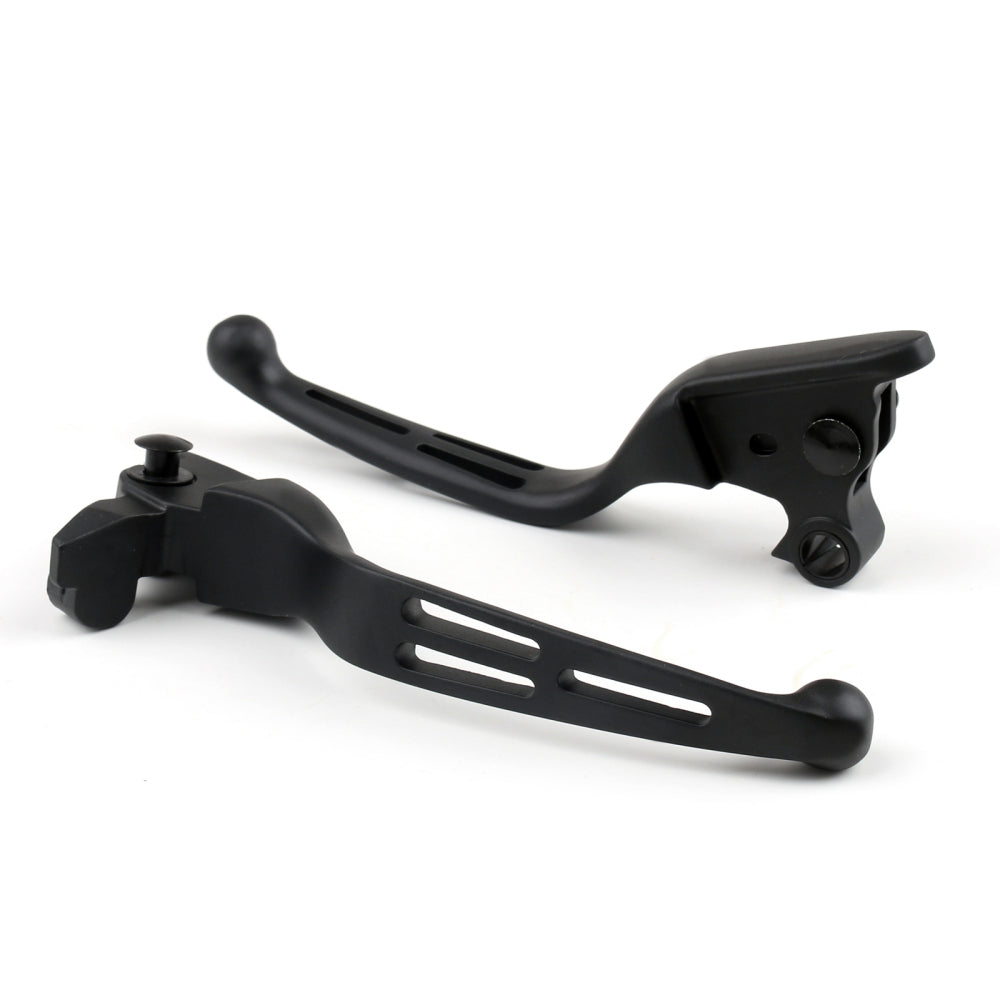 Brake Clutch Levers For Harley Road King Electra Glide Touring 2008-2013 Black Generic