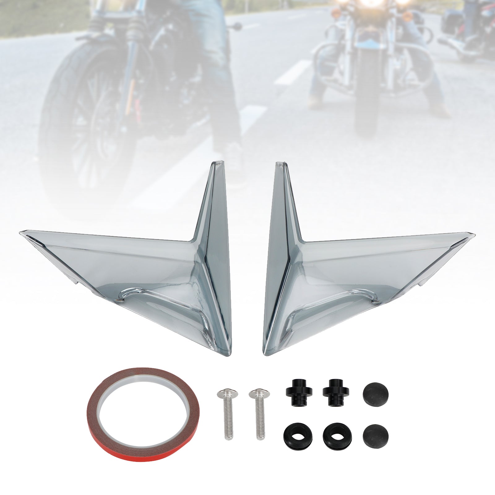 Upper Fairing Side Wing Deflector Winglets fit for Honda Forza 750 2021-2022 Generic