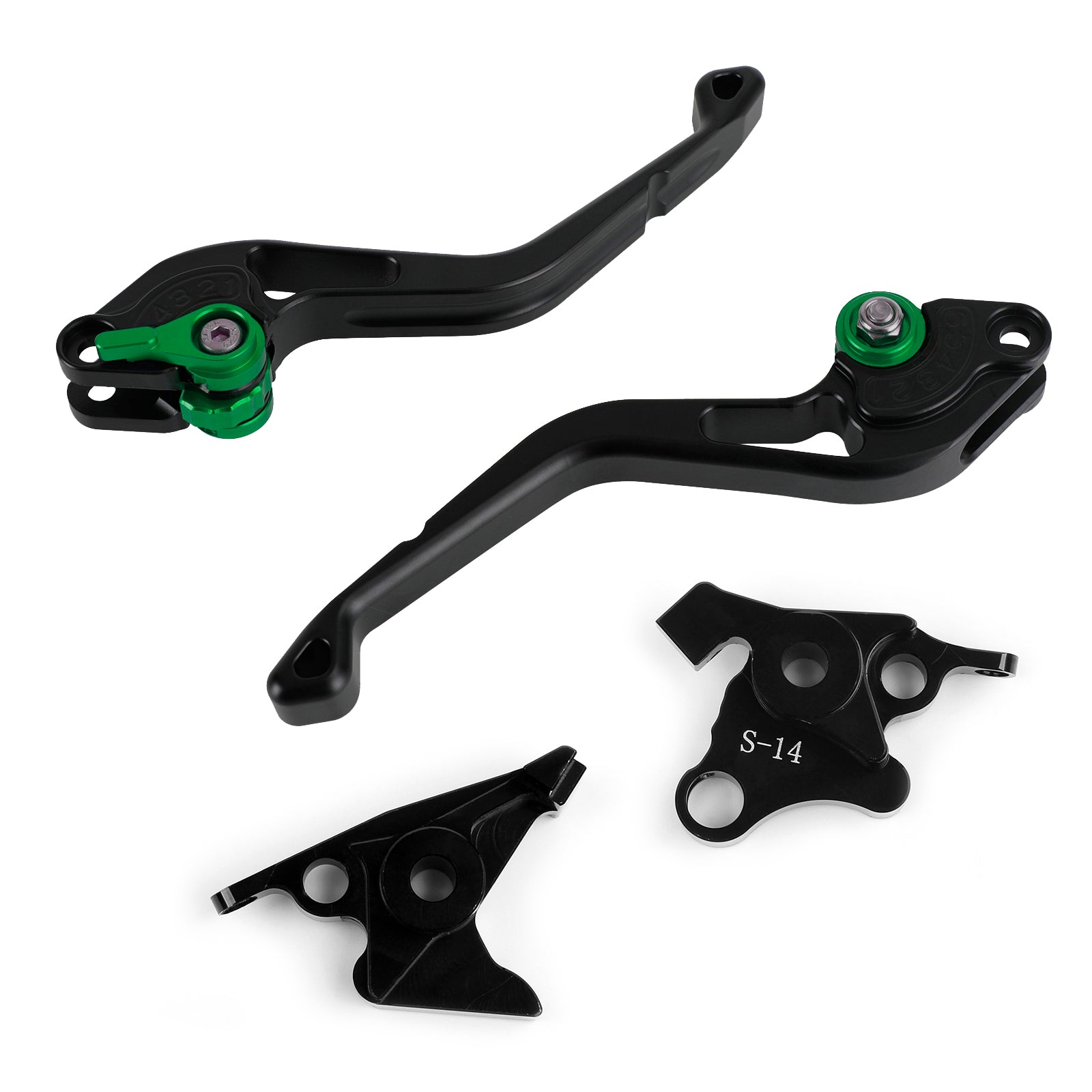 NUOVA leva freno frizione corta adatta per Suzuki HAYABUSA/GSXR1300 2008-2017