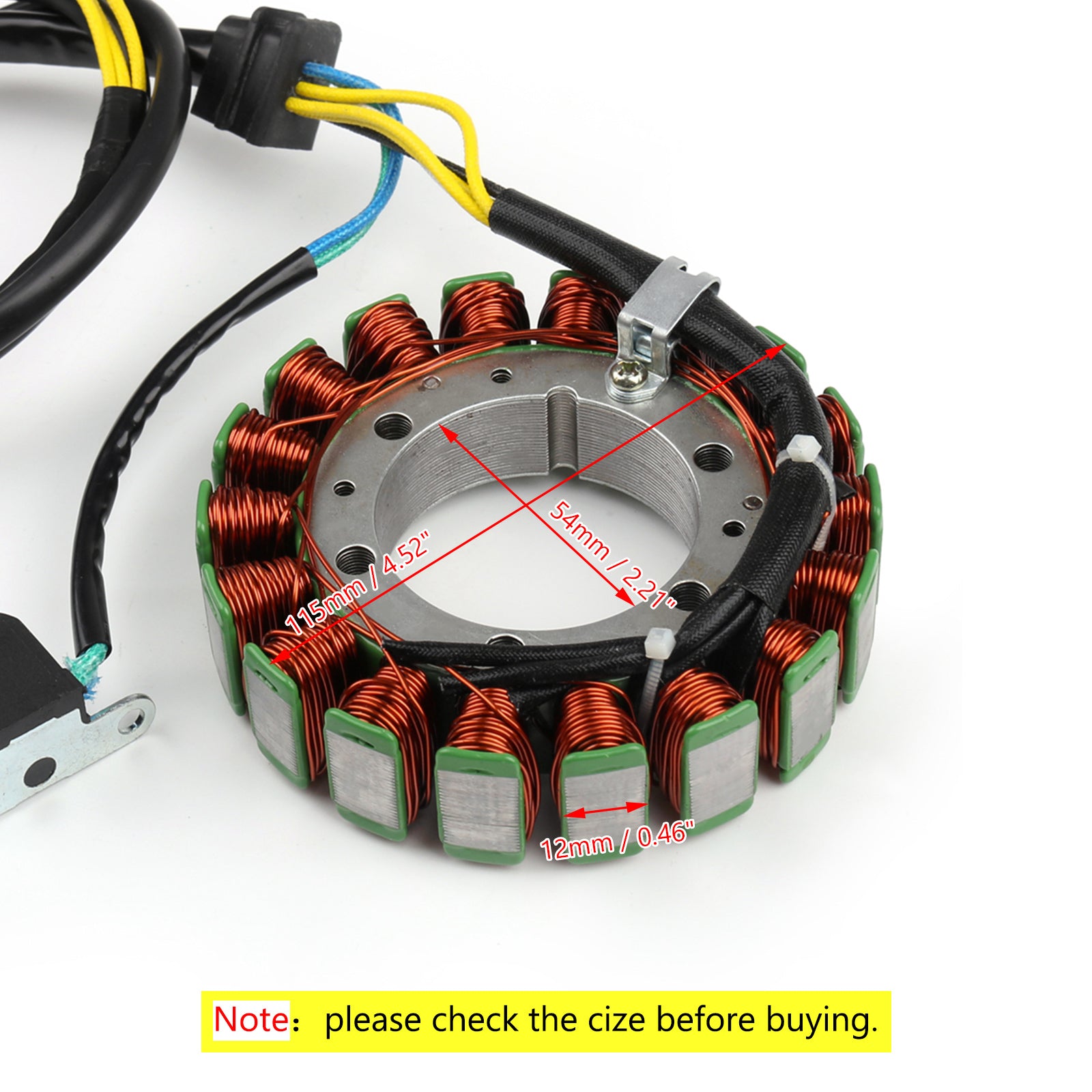 Motorrad-Motor-Stator-Ladespule für Suzuki DR650 96–11 DR650SE 96–15 über Fedex